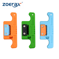 ZoeRax FTTH Fiber Optic Stripping Tool MSAT5 Loose Buffer Tube Stripper and AUA-05 Access Tool for 1.9-3.0mm Fiber Cables