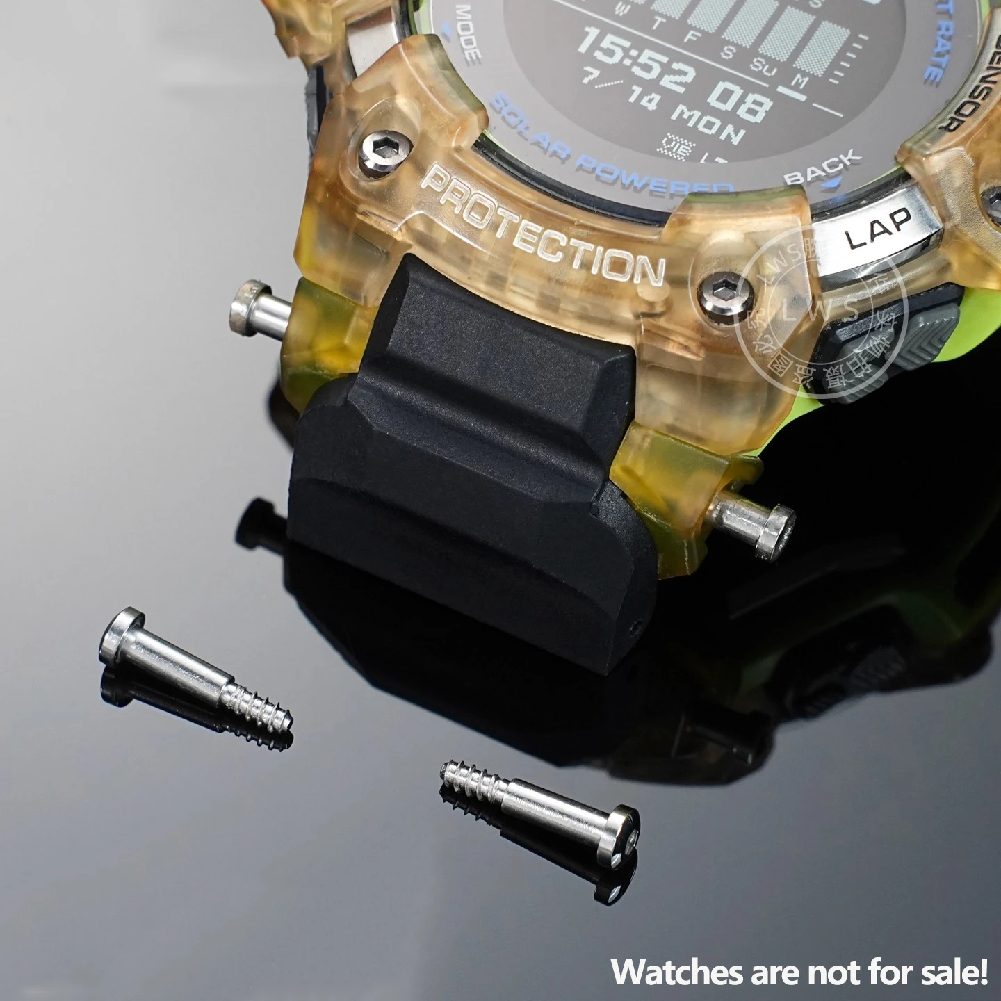 Acessórios de parafuso de relógio para G-SHOCK casio GBD-H1000 pulseira de relógio parafuso de fixação biela parafuso hexagonal com ferramentas