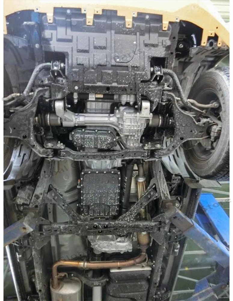 Heavy Duty Custom Fit No Drilling Engine Skid Plate For Nissan Ruiqi 6 2018-2024 Chassis Anti Collision Underbody Protection