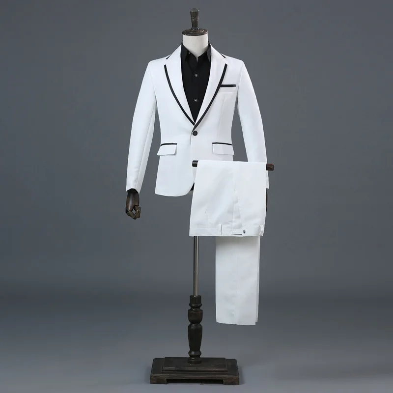 

B315-New style men's suit three piece suit groom best man wedding large size suit men