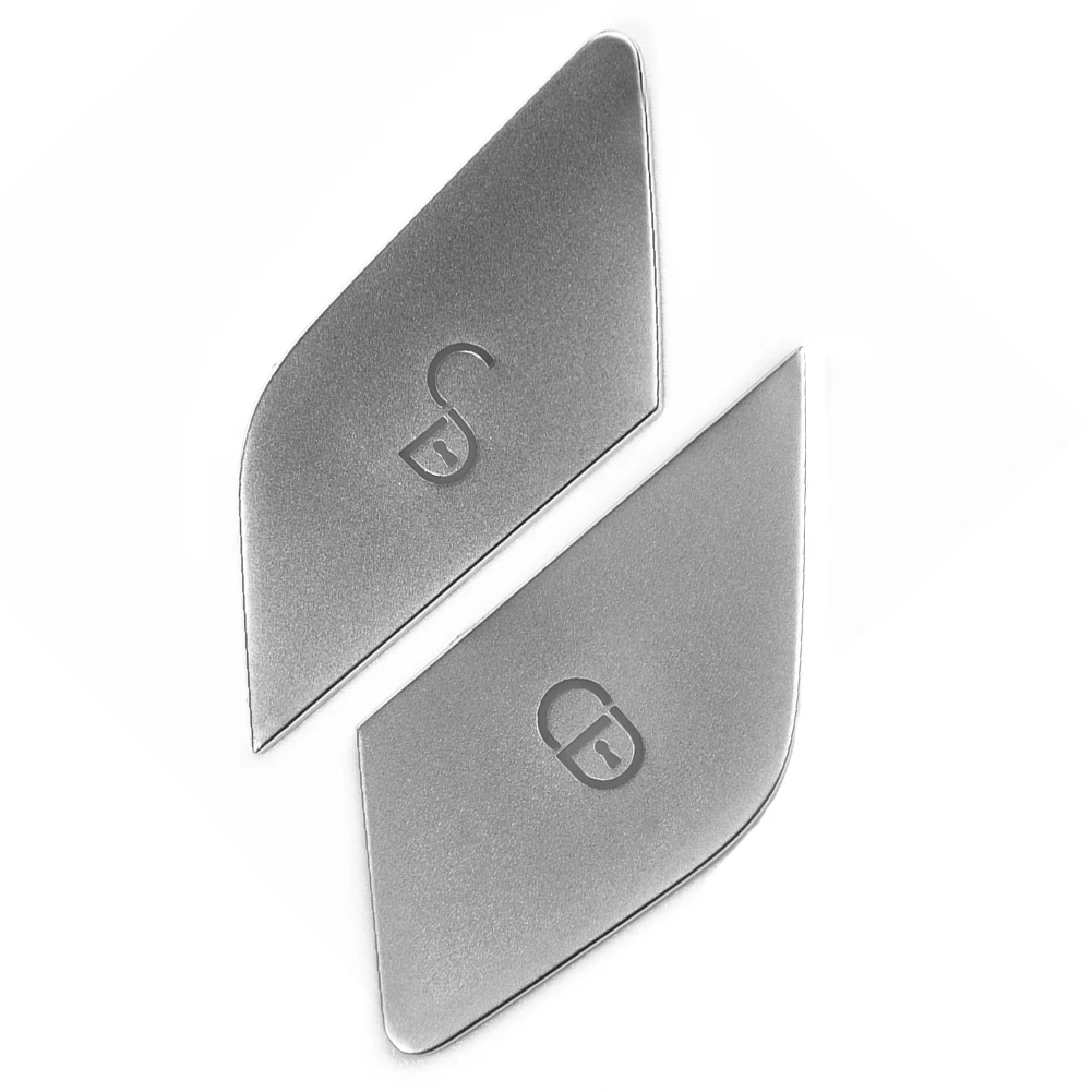 Car Door Lock Switch Button Stickers Tool For Mercedes For Benz C E Class W205/W213/GLC/X253 2016-2019 Year LHD Left Hand Drive