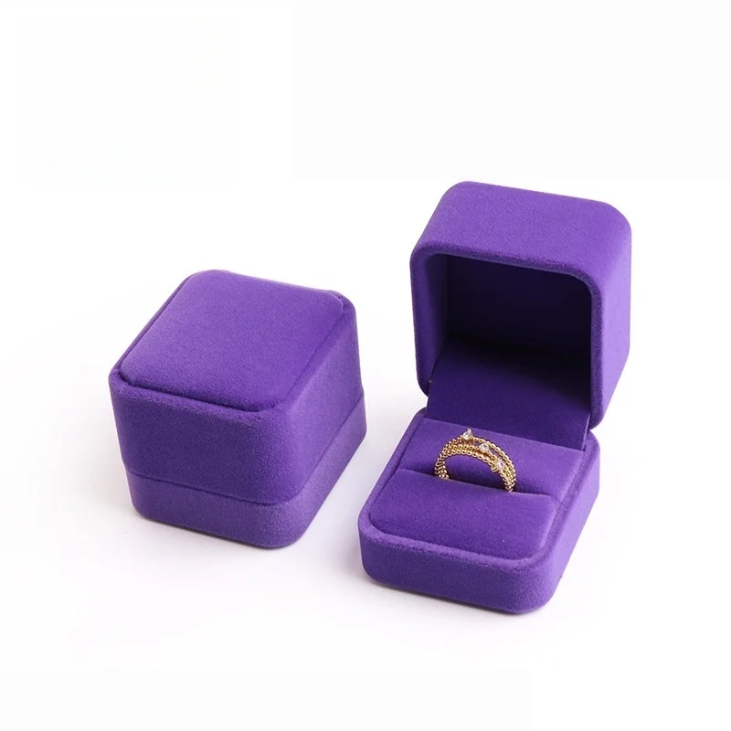 Small Proposal Ring Box Jewelry Gift Box for Ring Jewelry Gift Box for Engagement Proposal Wedding Day Keepsake Case - Image 21