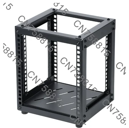 For Network Switch Network Device，Open 10 inch Desktop Cabinet Natural Unprocessed NAS Router Storage Cabinet