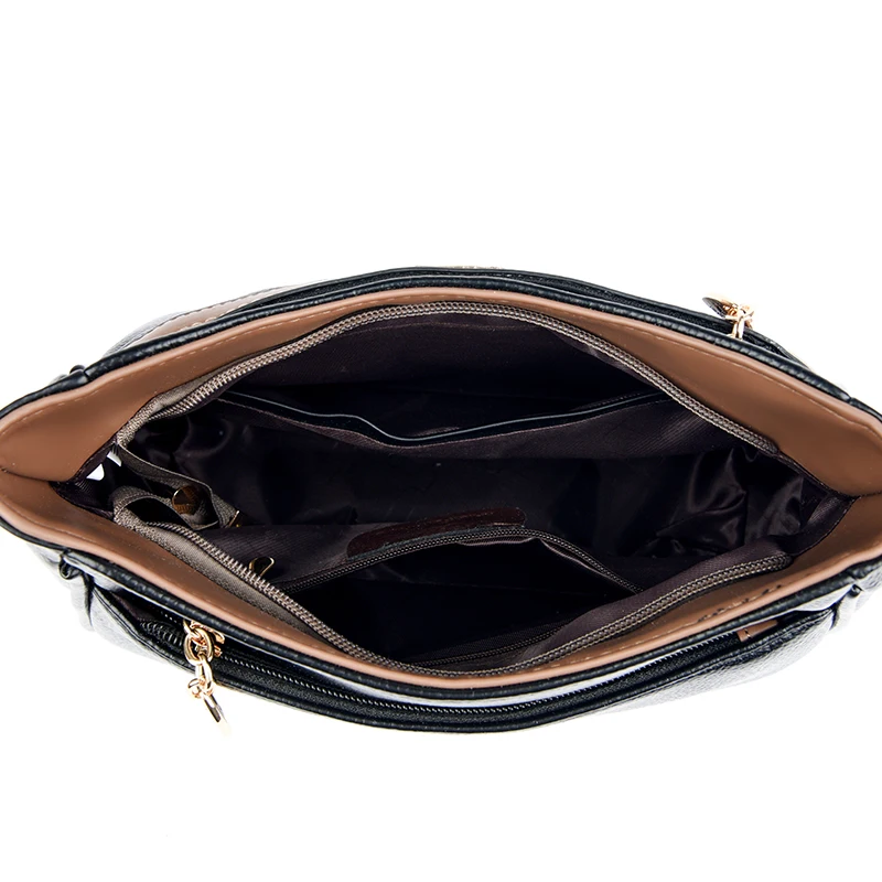 2025 New High Quality Soft Leather Women\'s Handbag Trend Designer Female Crossbody Bag Leisure Wallet Luxury Goods Sac A Main