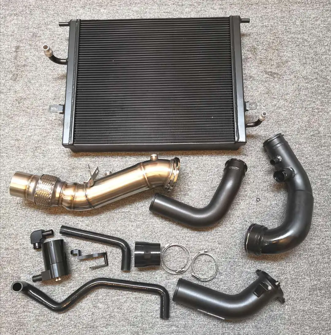

Performance Radiator + downspout + oilcan + For BMW B48 B58 120i 125i M140i 220i 230i M240i 320i 330i 340i 430i 440i