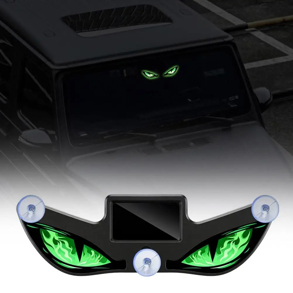 Solarbetriebene Auto-LED-Warnleuchte Typ C mit Doppelladung, Teufelsaugen-Stroboskop-Signallampe, Universelles Auto-Diebstahlschutz-Zubehör – Detail 10