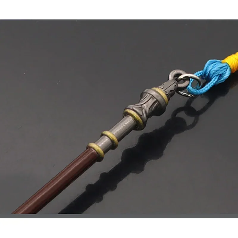 22 cm Metallo Gentian Lancia Spear Dynasty Warriors Modello Gioco Arma Zhao Yun Spade giocattolo Accessori