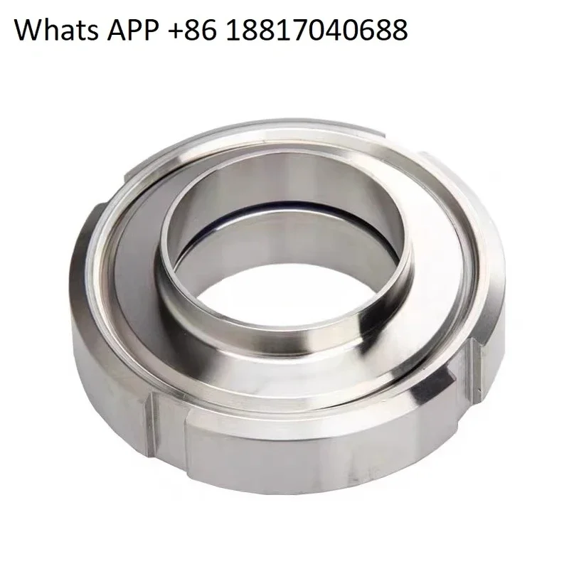 Sanitary split joint stainless steel welding by Ren Yuan Screw German Standard 11851DIN set slipknot head