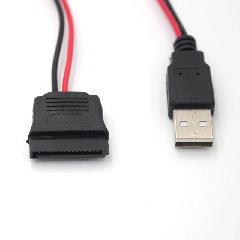 1PCS 30CM USB to 15Pin SATA Power cable 2.5-inch SATA laptop hard disk Power cable Power cable SATA to USB