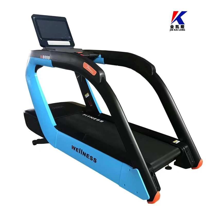 Commercial Use Treadmill Machine for Gym Center Electric with Keyboard Touch Screen Gym Club Cardio Equipment Running Machine