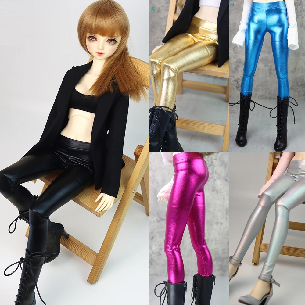 BJD Doll clothes 28-60CM 1/3 1/4 1/6 SD DD DDL YOSD MSD Toys Doll accessories Fashion tight leather pants