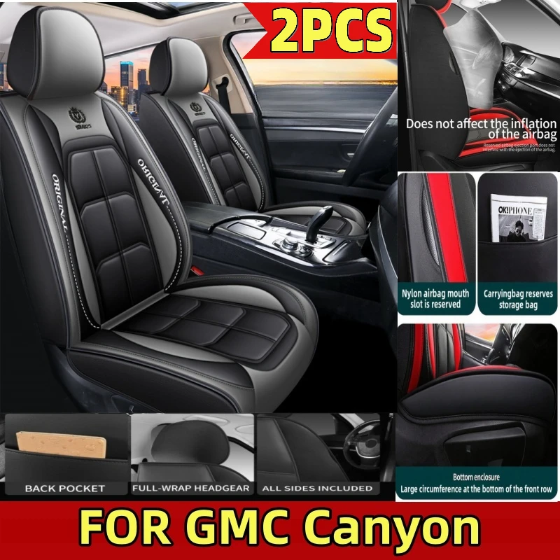 

FOR GMC Canyon Car seat covers muscle fully covered artificial leather waterproof wear-resistant and soft seat covers