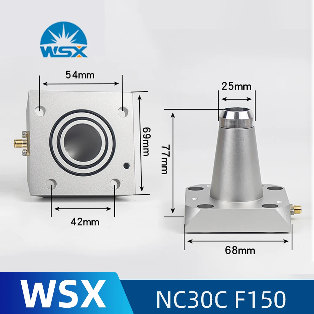 WSX TRA Laserdüsen-Sensoranschluss KC13 KC15 NC30E NC63A Kapazitätssensor für WSX Faserlaser-Schneidkopf – Detail 9