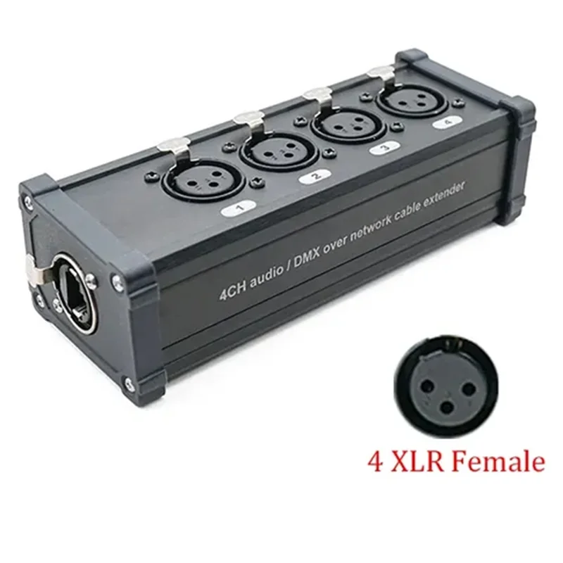 

AAAEL-Network Signal Extender Light Conversion Digital Network Cable To Analog Signal Distribution Transmission Box