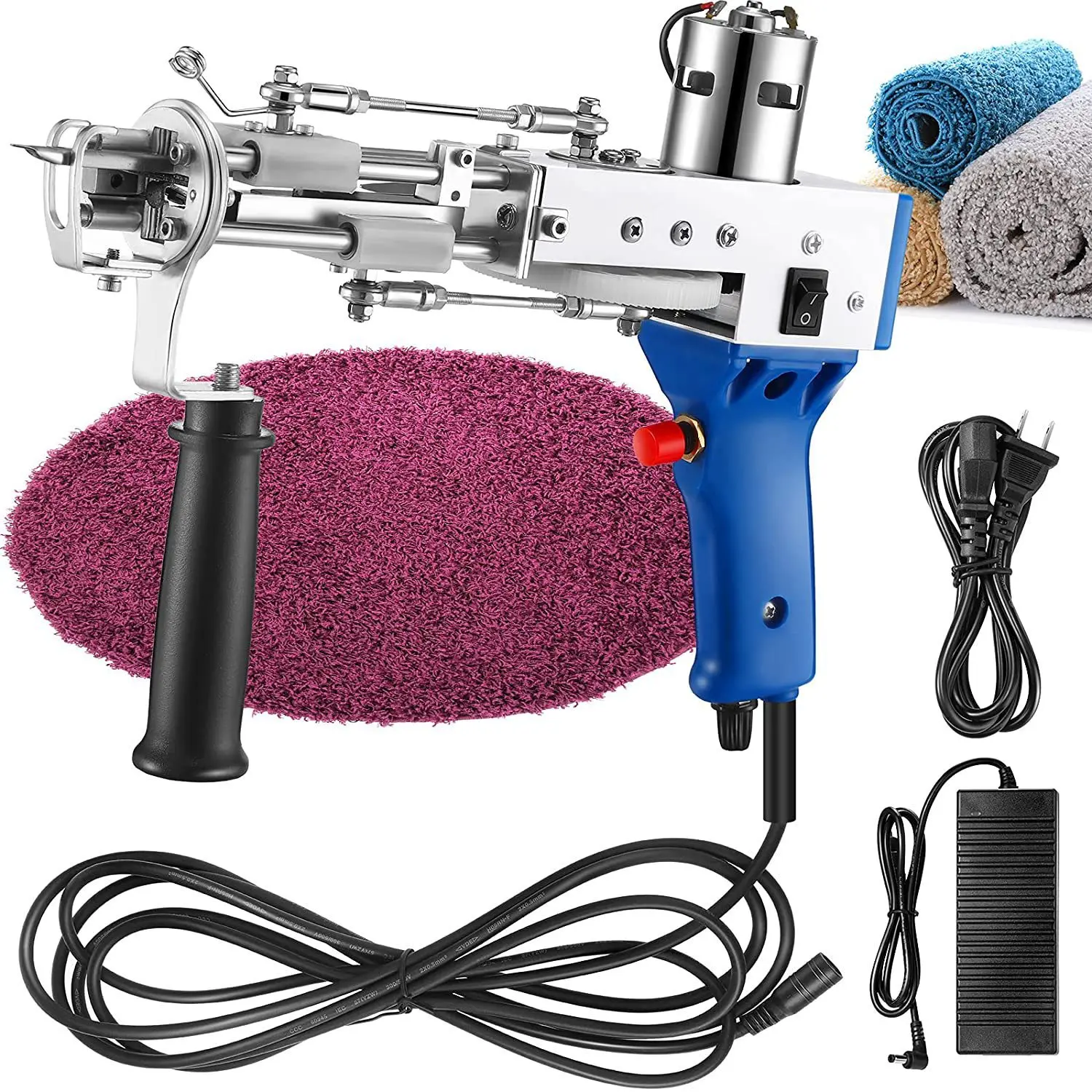 Spot electric carpet, knitting gun needle punching machine, carpet tufting flocking electric gun