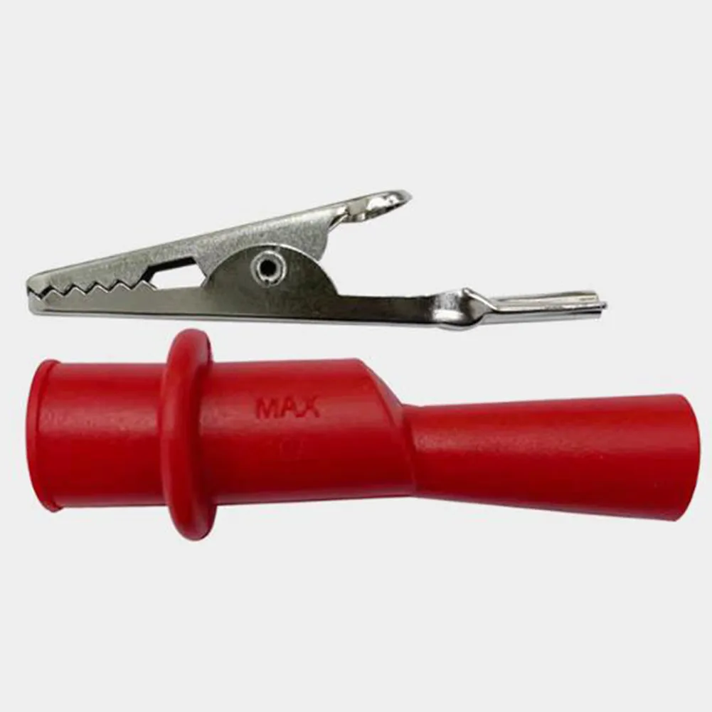 Sleek Design For Alligator Clips Perfectly Crafted for Efficient Electrical Tests at a Current of Up to 10A and Voltage of 1000V