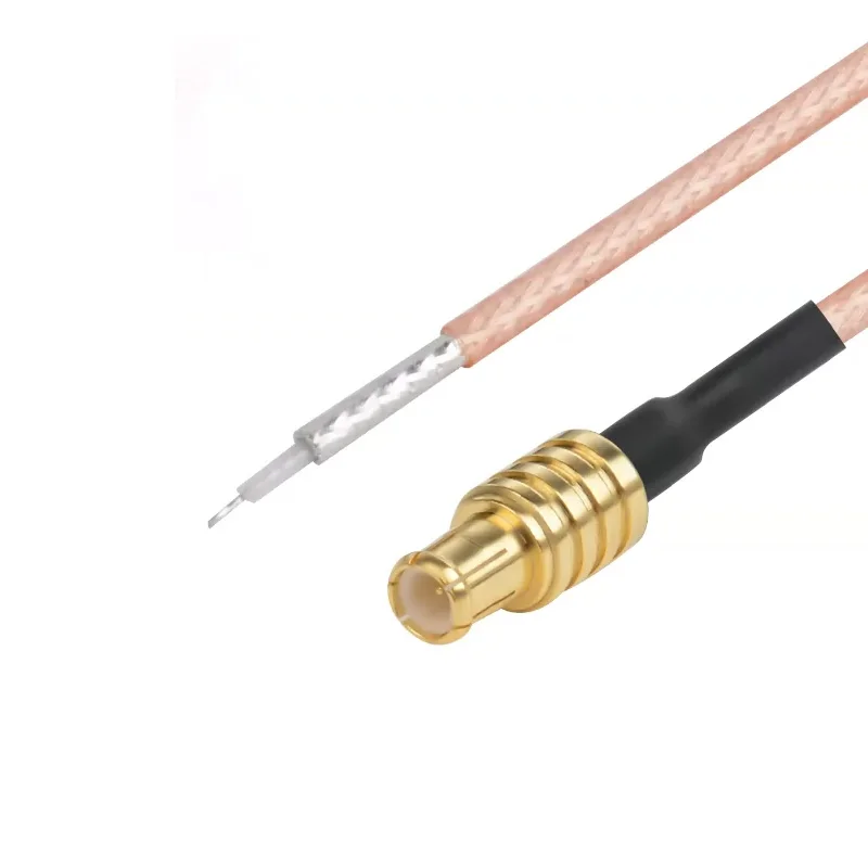 MCX to PCB Cable, MCX Plug to PCB Soldering Pigtail 50 Ohm RG316 Cable Single End RF Coaxial Cable Wire Connector Cord