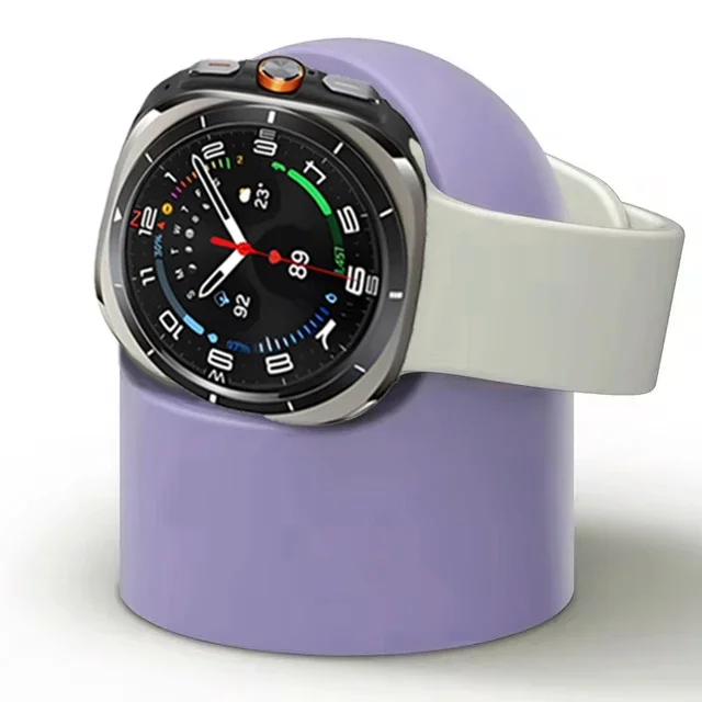 삼성 갤럭시 시계 울트라 47mm 충전 시트 브래킷 용 실리콘 충전 스탠드 삼성 갤럭시 시계 7 울트라 스토리지 시트