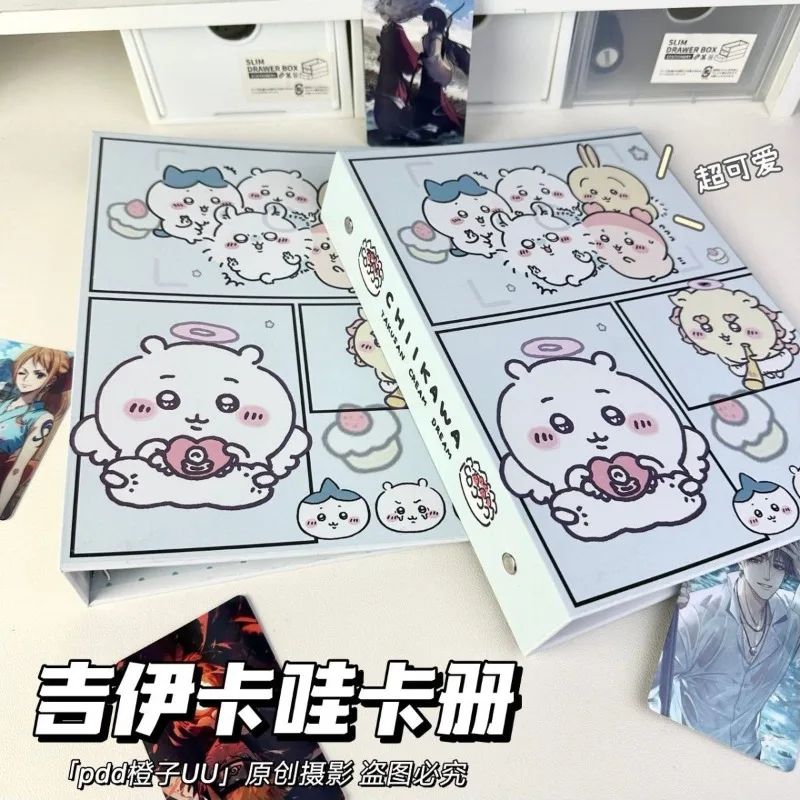 

Brand New Jiikawa Album Card Book Map Letter Folder Binder Scrapbook Cartoon TAKARA TOMY 80 Pieces Folder Display Gift Toy Gift