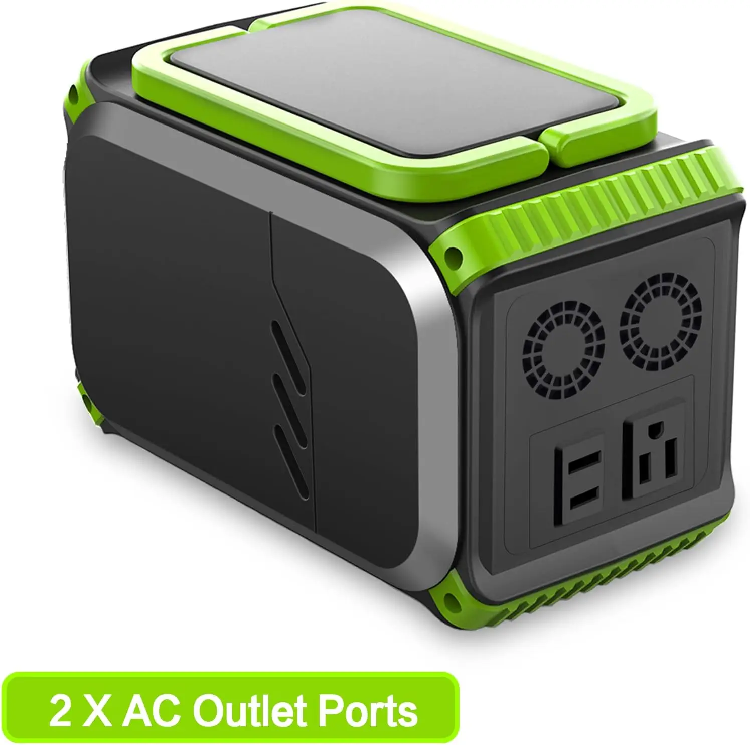 40000 mAh tragbares Kraftwerk mit Solar-Powerbank, 148 Wh, Camping-Generator, Lithium-Batterie-Stromversorgung, AC-Steckdose, 110 V/200 W