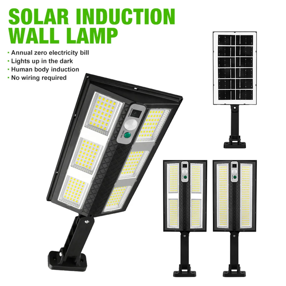 Powerful Outdoor Solar Lights IP65 Waterproof Outdoor Motion Sensor Solar Garden Light Yard Garage Light for Garden Patio Porch