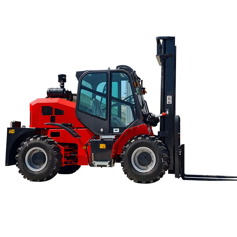 Lifting Height Customizable 2-10 Ton Off-road Forklifts Seat-driven Internal Combustion Forklift Handling Vehicle
