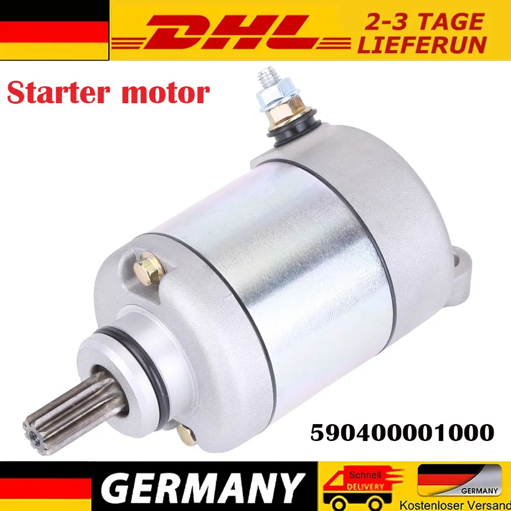 Hochwertiger Elektrischer Anlasser für Schwerlastbetrieb 590400001000 Für KTM 250 400 450 520 BETA RR Husaberg FE 390 450 570 EXC 250 400 450 520 530 SX XC POLARIS OUTLAW