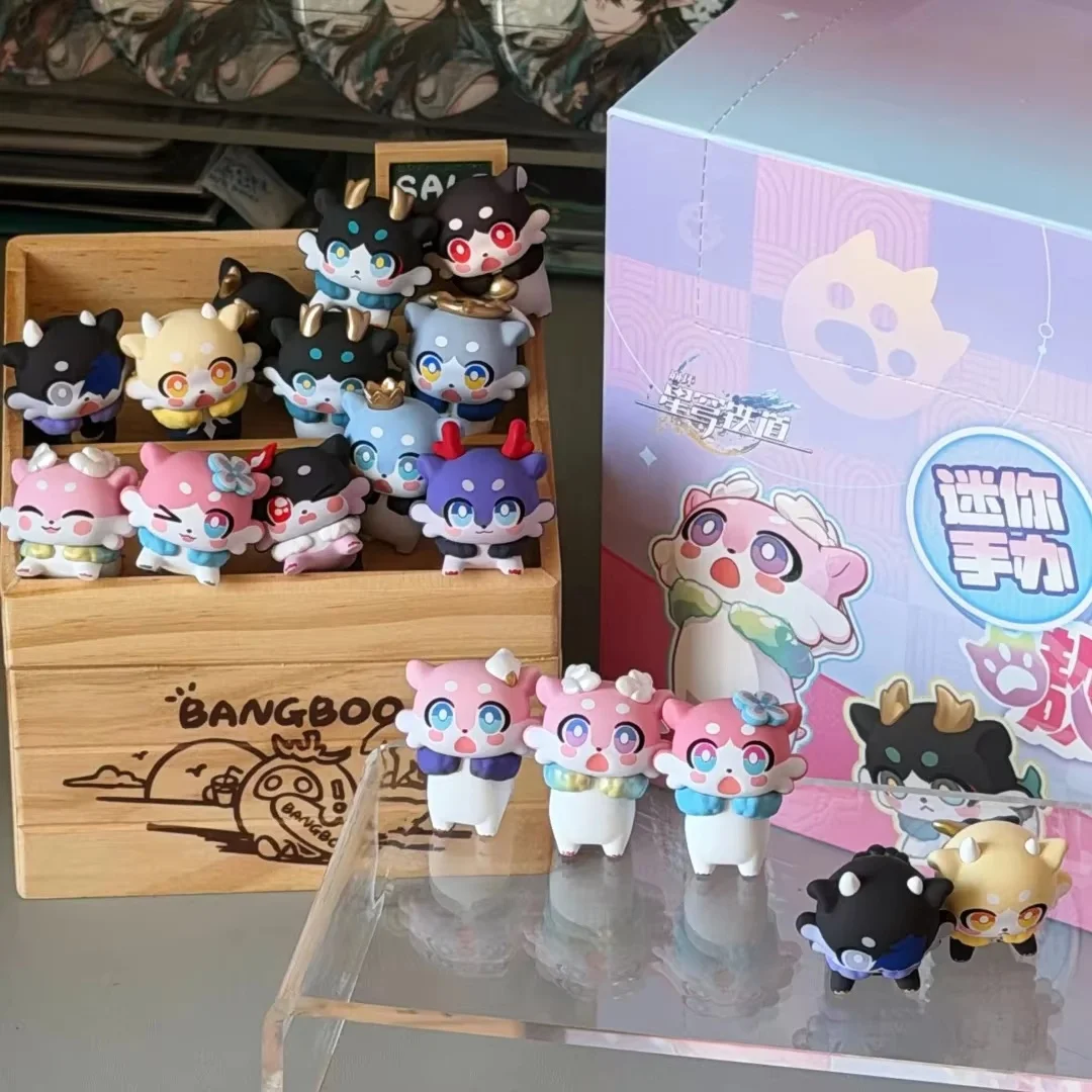 New MiHoYo Honkai Star Rail Series Awoo Awoo Chimera Toy 2.0 Blind Bag Mini Doll Desktop Decor Toy Girl's Birthday Surprise Gift
