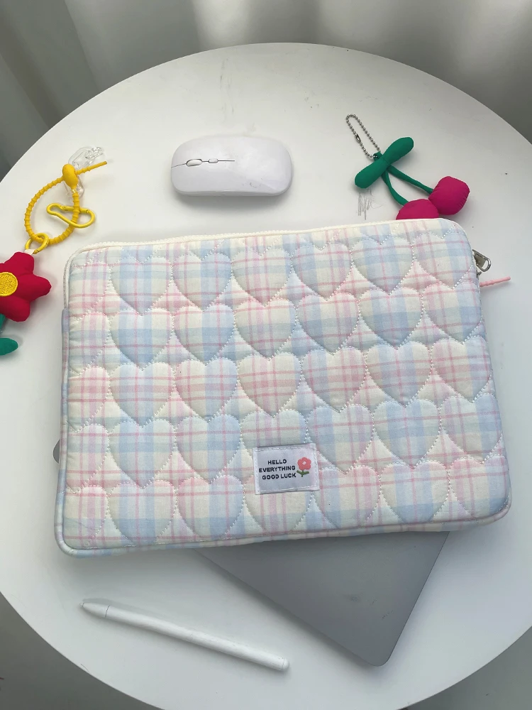 Cute Laptop Bag 13.3 14 15.6 Inch For Macbook Air 13 Pro Xiaomi Lenovo Dell Ipad 9.7-11 Tablet Sleeve Pouch Case