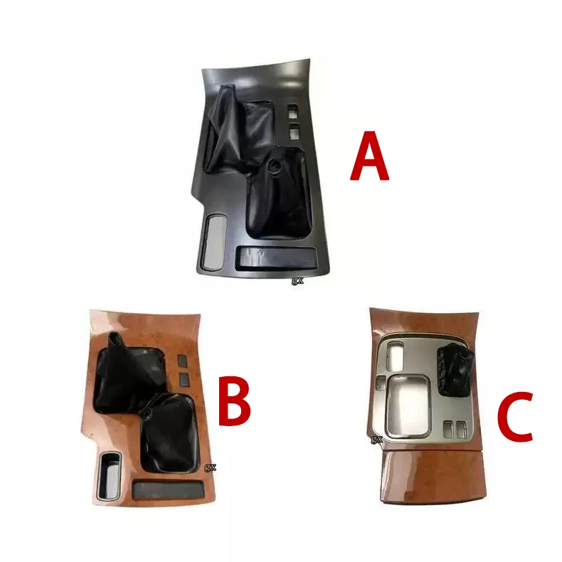 

Suitable for Toyota LC100 FJ100 Land Cruiser 100 Center Console Wooden Shift Lever Trim Replacement MT Interior Accessories