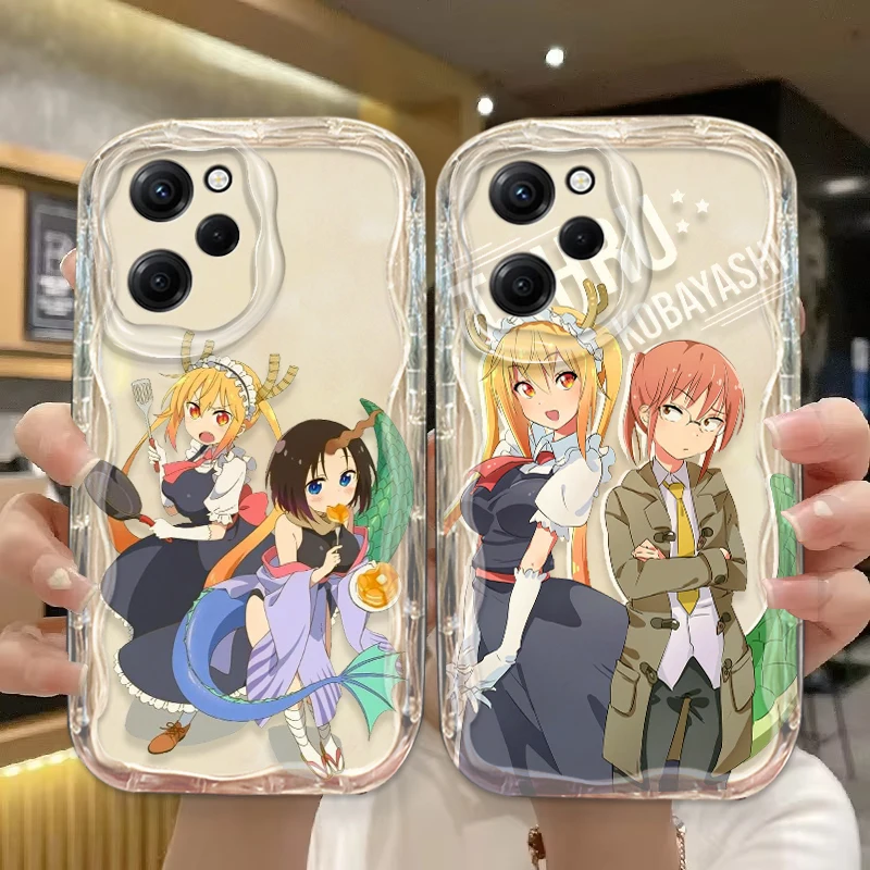 Чехол Kobayashi Tohru KannaKamui для Xiaomi Redmi Note 13 12 12Pro 11 10 Pro POCO F4 X3 X4 GT X5 X6 Wave Oil, чехол для телефона