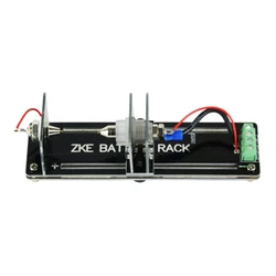 E56B Convenient and Reliable Battery Capacity Tester Stand Perfect for 21700,26650,18650, AA, AAA Button Batteries Holder