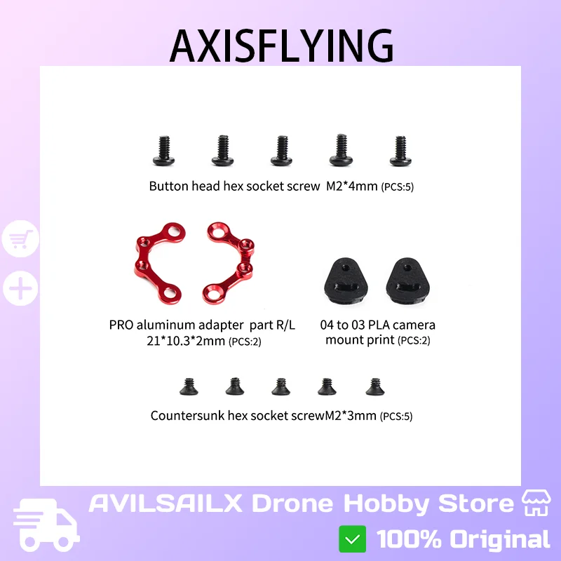 

Комплект адаптера DJI O4 PRO в O3 для дрона Avata/FPV