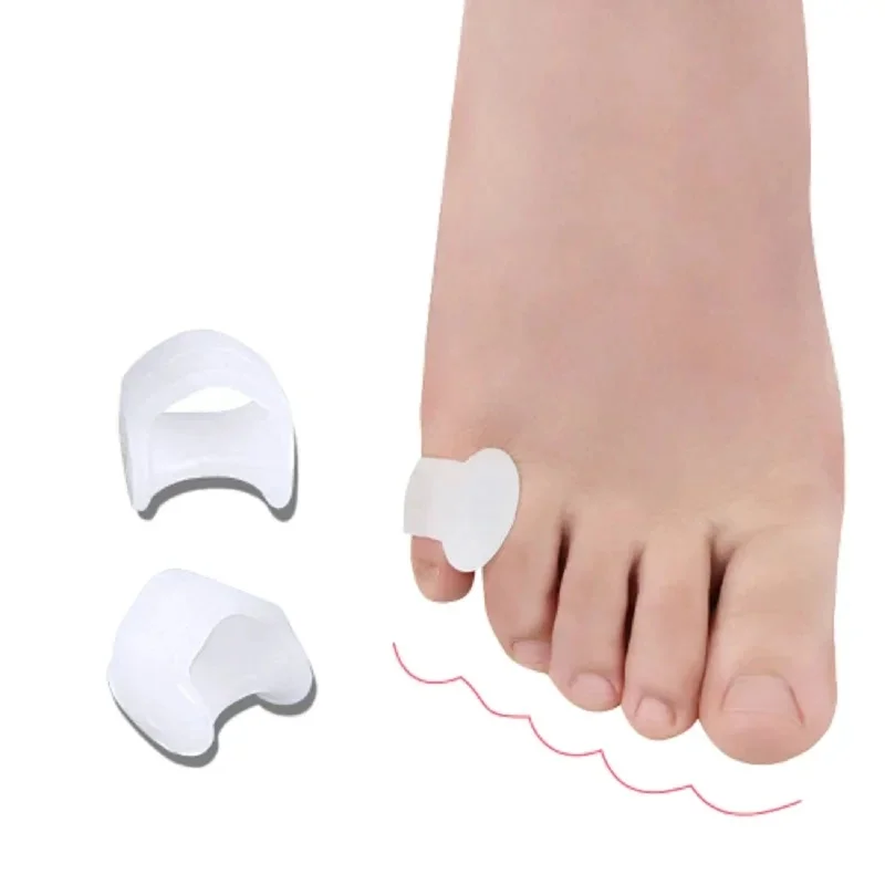 1/3Pairs Gel Toe Separator Pinky Toe Spacers Little Toe Cushions for Preventing Rubbing Relieve Pressure Foot Care Tool