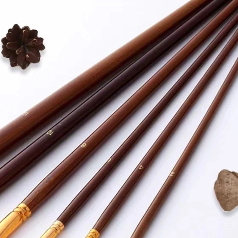 12 pezzi pennelli per artisti pennelli per pittura Set di pennelli per pittura acrilica ad acquerello kit di pittura professionale per principianti