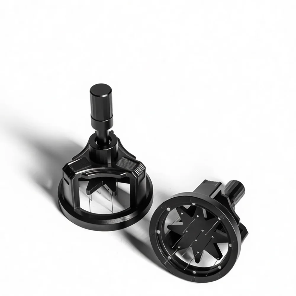 Coffee Needle Distributor Adjustable Magnetic Espresso Powder Leveler Tool For Consistent Extraction Barista
