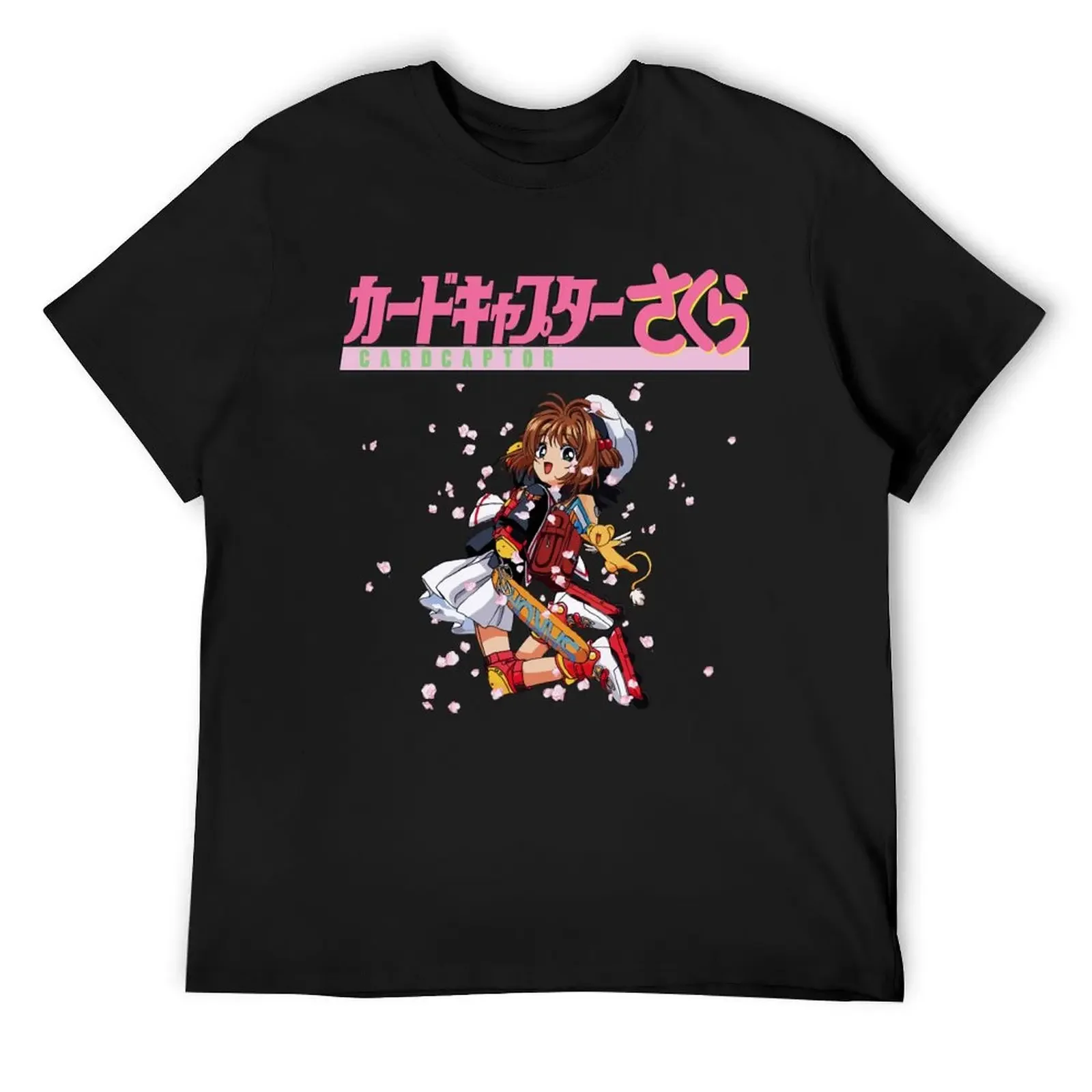 

Cardcaptor Sakura Roller Skates T-Shirt blanks summer top cotton graphic tees mens graphic t-shirts pack