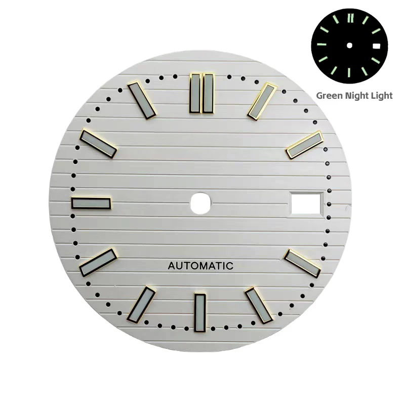 

NH35 Dial Accessories Gradient Green Luminous Surface 30.5MM Adapted to NH36 Movement