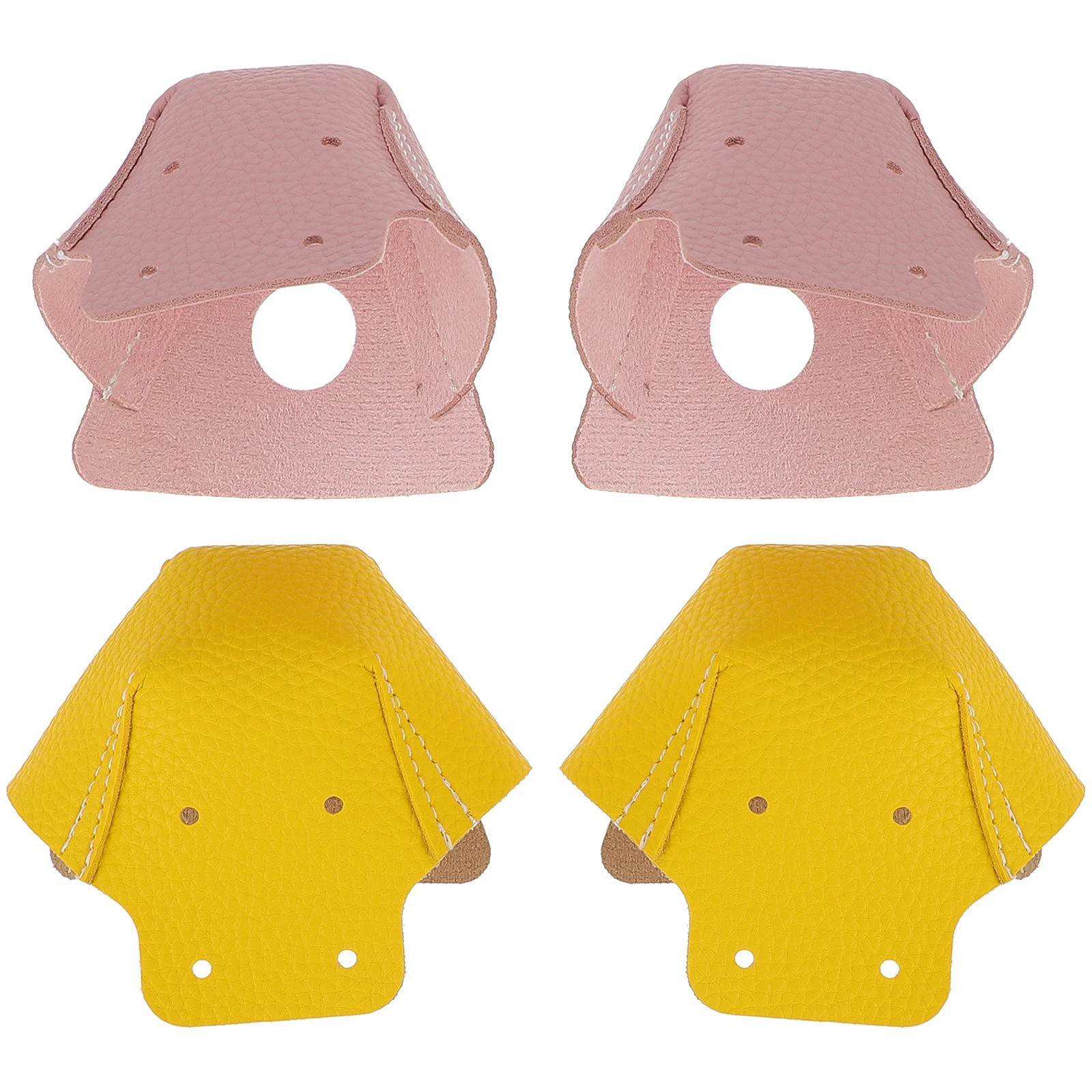 

2 Pairs Roller Skates Toe Covers Premium Material Protective Guard Covers Long Lasting Use Skate Shoes Accessories