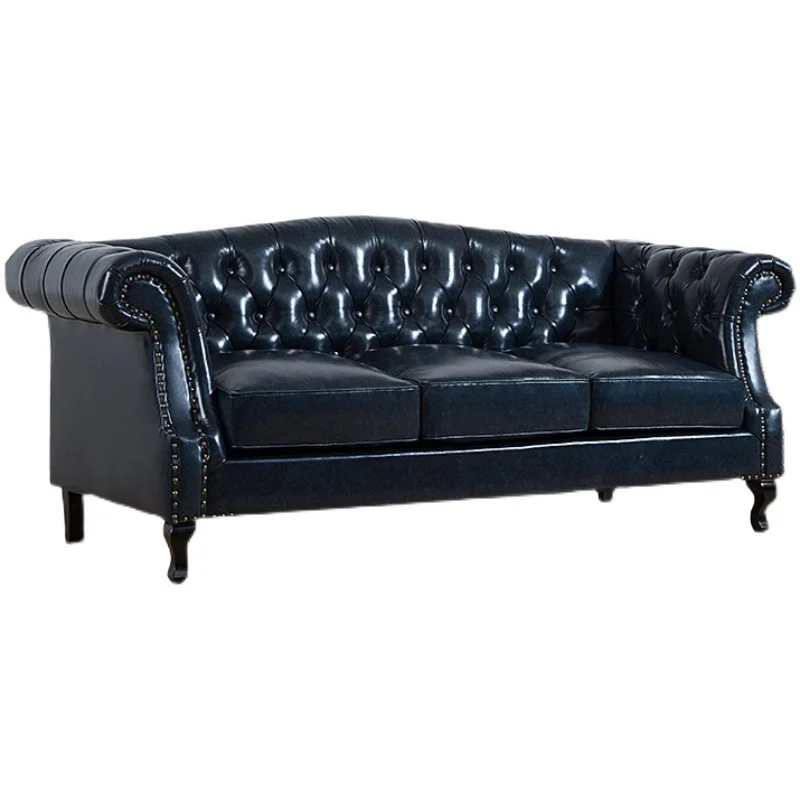 

Nordic, light luxury, villa, soft decoration, sofa, small apartment, living room, technical cloth, leather art
