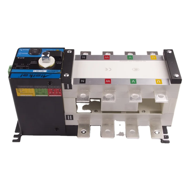 Intelligent Dual Power 400A/4P Auto Start Alternator Automatic Transfer Switch (ATS) Plastic Generator Set PC Parts Accessories