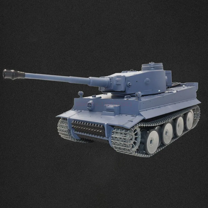 Henglong-Tanque de Controle Remoto, Tiger Alemão Segunda Guerra Mundial, Heavy Metal, 1:16 Simulação, Efeito Sonoro, Modelo de Simulação, 3818-1