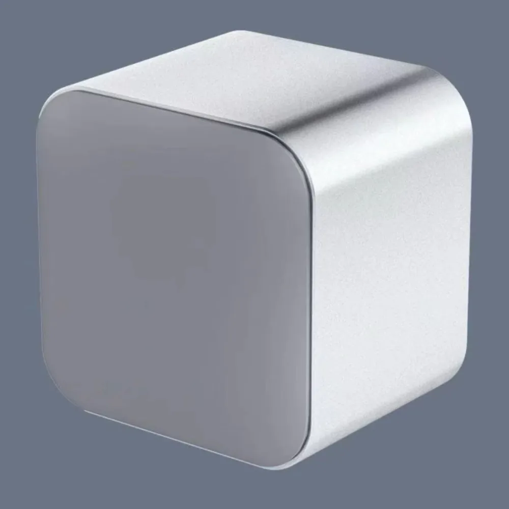 Tragbarer Metall-Stifthalter, Aluminium-Stifthalter mit rutschfester Unterlage – vielseitiger Schreibtisch-Organizer für Badezimmer und Bürobedarf. – Detail 4