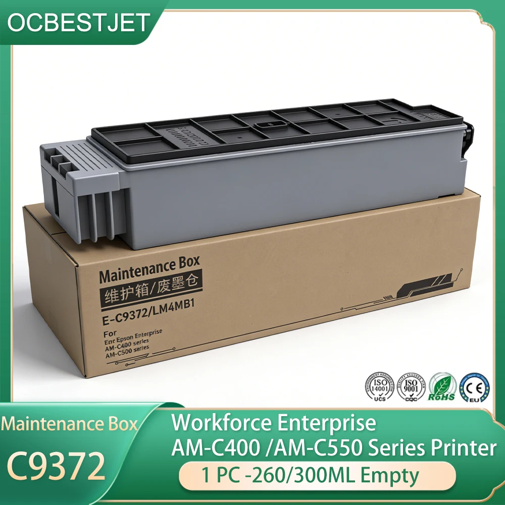 

Контейнер для отработанных чернил с чипом C9372 LM4MB1 C12C937201 для принтеров Epson Workforce Enterprise серий AM-C400 и AM-C550