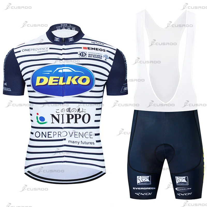 

New 2022 white blue Cycling Clothing Summer Cycling Jerseys Set Men's 20D Bike Suit Bicycle Bib Shorts MTB Ropa Ciclismo Maillot