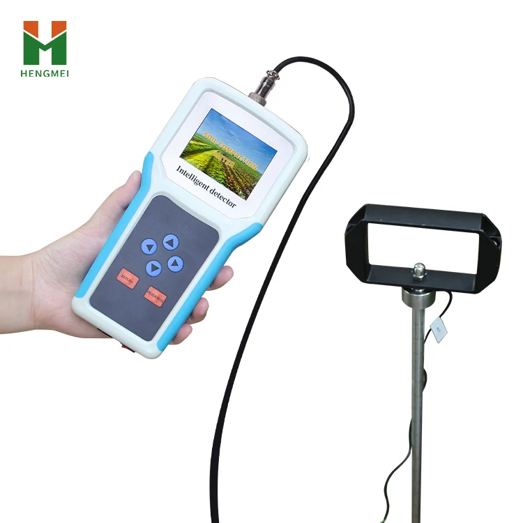 Digital Soil Penetrometer - Soil Compaction Tester and Hardness Gauge for Agriculture & Construction