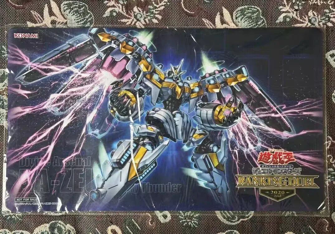 Yugioh KONAMI Ranking Duel 2020 Divine Arsenal AA-ZEUS Sky Thunder Official Collection Sealed Pad Playmat