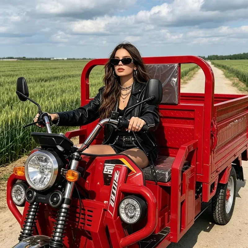 Factory Wholesale Cargo tricycle Three Wheeled Cheap Mini 60V 2000W Scooter 3 Wheel Passenger Electric Tricycles For Adults