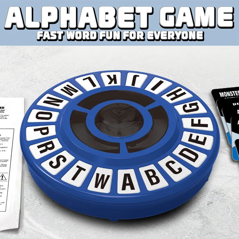 

Новинка 2024 года, испанская игра JUEGO, быстрая семейная настольная игра, быстрое мышление, прессование букв, лента, детские подарки на день рождения, семейные подарки