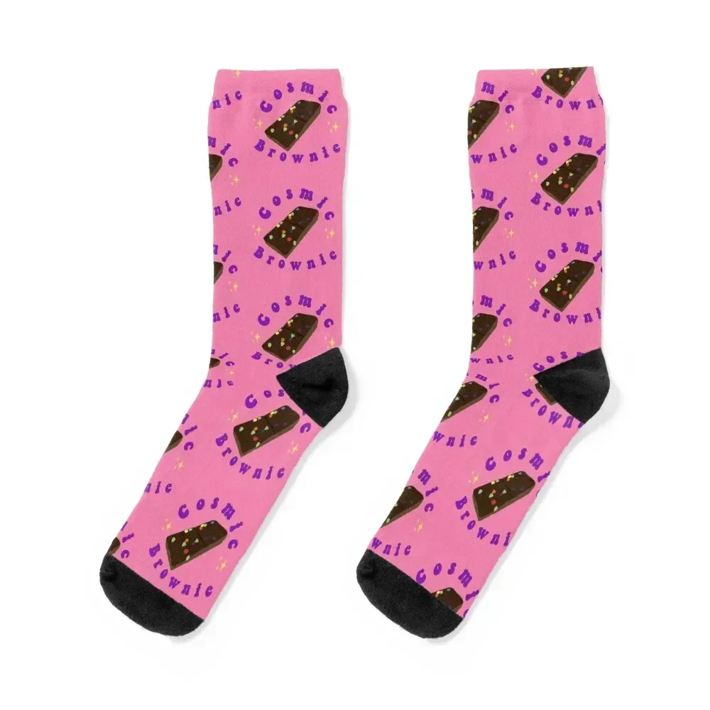 Cosmic Brownie Socks loose anti-slip with print men cotton high quality Socks For Men Women's